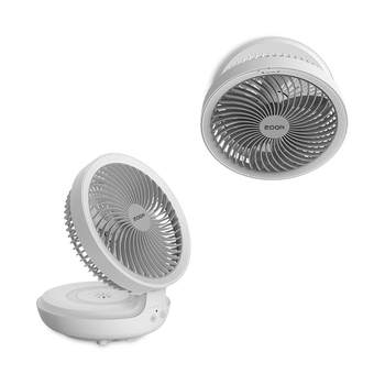 edon suspended air circulation fan desktop desktop ພັດລົມໄຟຟ້າ rechargeable punch-free wall-mounted fan kitchen