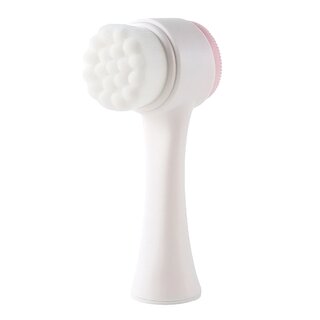 Manual facial pore cleaning facial brush soft bristle brush