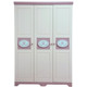 Large solid wood planks with cream style princess style wardrobe