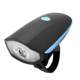 Rechargeable strong light bicycle light with horn for night riding