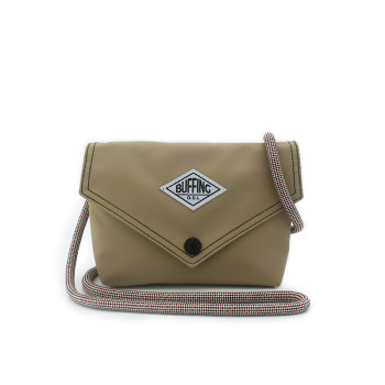 Buffing envelope bag brown mini bag