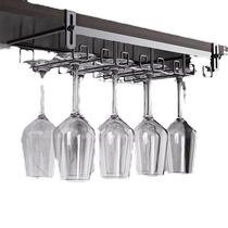 No-punch red wine glass rack light luxury high-end upside-down wine glass rack household hanging wine rack goblet wine cabinet rack