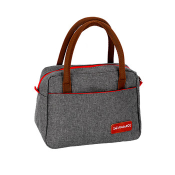 Fashionable oxford cloth magnetic buckle solid color mother bag