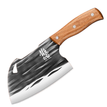 Longquan Kitchen Knife Home Chefs Special Kitchen Knife Kitchen Sharp Slicing Knife Hand-Forged Knife Collection 1249