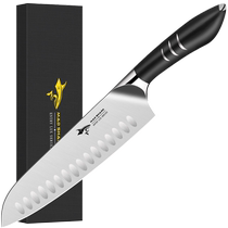 (Self-operated) Crazy Shark Kitchen Knife Household Womens Knife Kitchen Cutting Knife Meat Slicing Knife Chefs Special Santoku Knife