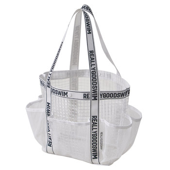 Dry and wet separation waterproof large-capacity swimming bag