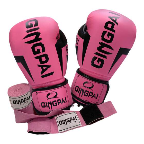 Jingpai adult boxing gloves for girls and children professional fighting