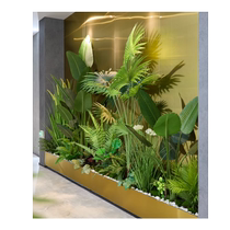 Artificial tree simulation tree landscaping window decoration scene layout plant combination agave potted indoor landscape decoration