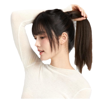 Rebecca bangs wig for women full real hair beauty repair age reduction forehead covering fake bangs hand-needle air bangs wig piece
