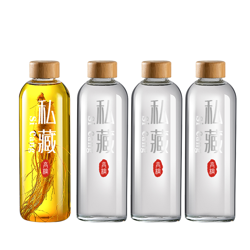 High-end liquor bottle for gift giving