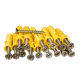 Plastic expansion tube screw plug with self-tapping