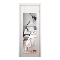 Mirror patch wall self-adhesive soft mirror bathroom bathroom mirror home acrylic custom full-length mirror without punching