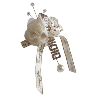 Красивый элитный легкий роскошный свадебный корсаж для жениха и невесты