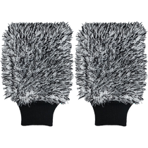 Lanshuai car wash glove rag bear paw plush car wiping special high foam wool cleaning tool that does not damage the paint surface