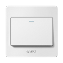 Bull switch button panel type 86 one open two three open single control three control double control wall light household socket