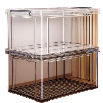 Jiabangshou plush toy storage box has a large capacity and is equipped with a tidy box to pack clothes dolls and dolls boxes