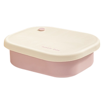 Silicone lunch box food grade sealed lunch box set microwaveable lunch box for office workers 1925