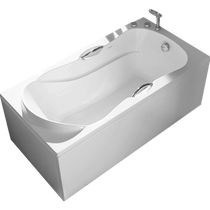 Wrigley massage bathtub household adult small apartment thermal insulation acrylic bathroom ordinary heated thermostatic bathtub