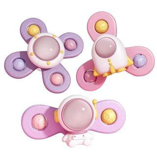 Baby table toy suction cup spinner to entertain baby