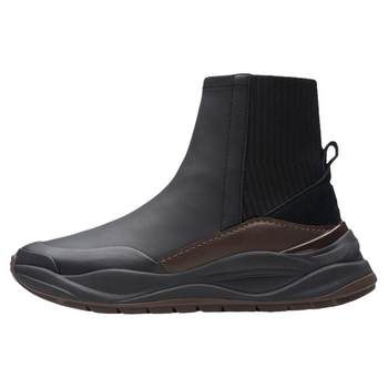 Clarks maillard colored socks and boots for women