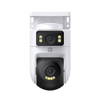小米摄像头CW500双摄版监控器家用高清防水室外双镜头摄影头夜视高清家用360度无死角手机远程双画面摄像机