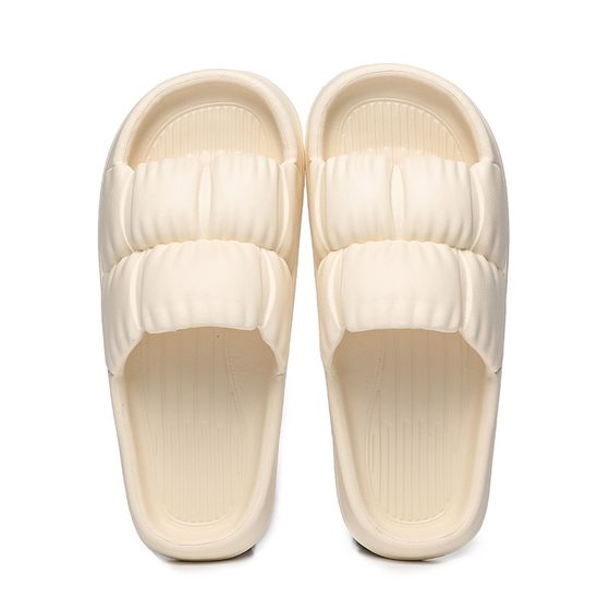 EVA petal slippers Women's summer indoor anti -sliding home bathroom bathing cold drags casual simple couple dragging