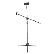 Microphone holder floor type microphone frame professional integrated upright three-foot outdoor live broadcasting theorizer plus high pole