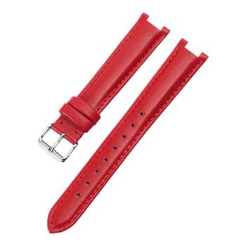 Women's genuine leather notched bracelet suitable for multiple brands