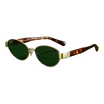 Shawnlee slack feeling old qianfeng oval sunglasses