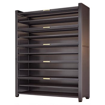 Steel household multi-layer dustproof shoe cabinet