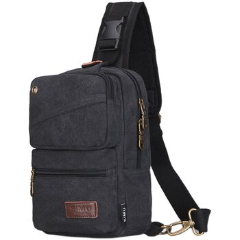 Simu's new all-match casual canvas men's bag