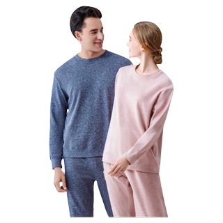 Little nurse's velvet vertical strip warm home clothes set winter