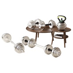 Head Hyde Fitness Men's Home Gym Electroplated Dumbbell Barbell Set Adjustable Weight Combination Equipment