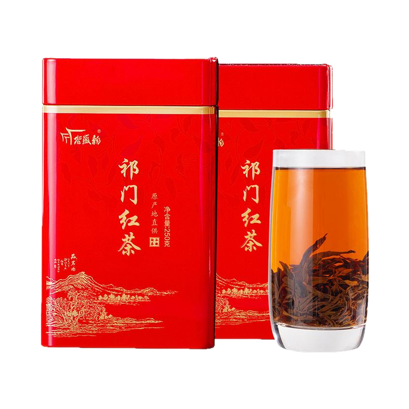 買1送1共500g】安徽祁門紅茶特級濃香型祁紅香螺紅茶葉自己喝