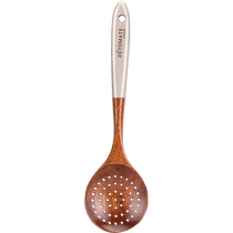 Morden Housewife Pan Shovel Non Stick Pan Special Wood Fried Spoons Saute Scoop Cuisine Cookware Suit Home Food Grade Wood Shovel