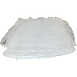 新娘结婚暴力撑婚纱衬裙云朵超蓬蓬演出7钢2纱圈可调节七骨裙撑女