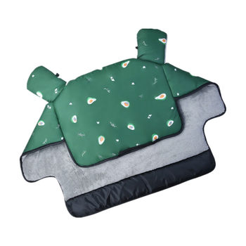 Velvet thickened waterproof winter battery motorcycle for men and women