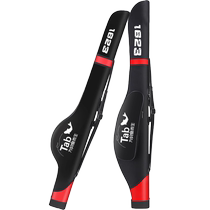 Tab Luya Big Belly Rod Bag Hard Shell Fishing Rod Bag Fishing Gear Bag Sea Rod Bag Multifunctional Waterproof Sea Rod Special