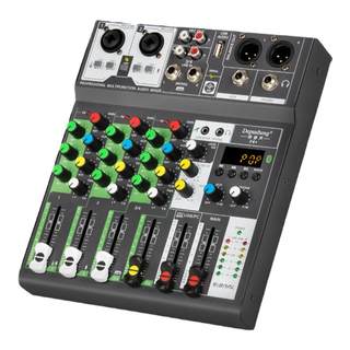 Depuseng 4-way reverb bluetooth mixer