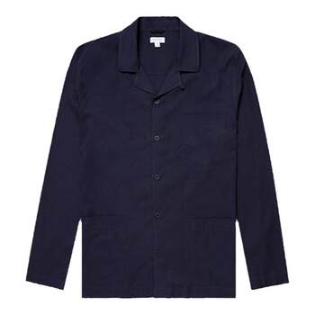 Sunspel ເຄື່ອງນຸ່ງຫົ່ມເຮືອນ flannel ໃນພາກຮຽນ spring ແລະ summer ຂອງຜູ້ຊາຍ