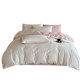 Light luxury pure cotton jacquard 60-count long-staple cotton four-piece set 100 cotton high-end solid color bed sheets, simple quilt covers