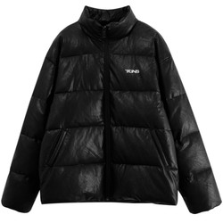 TGNS ຍີ່ຫໍ້ trendy ເປືອກຫຸ້ມນອກຝ້າຍຫນາລະດູຫນາວຄູ່ສັ້ນ jacket ຝ້າຍຢືນຄໍເປືອກຫຸ້ມນອກຝ້າຍ
