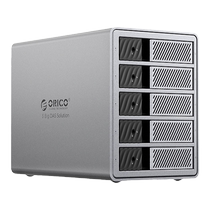 ORICO hard disk cabinet hard disk box 3 5-inch multi-dual drive external mobile storage RAID array cabinet