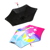 Mu Meng parapluie pour enfants filles maternelle école primaire garçons automatique Anti-rebond pliant protection solaire bébé Parasol