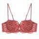 Glino sexy lace big breast slimming underwear bra
