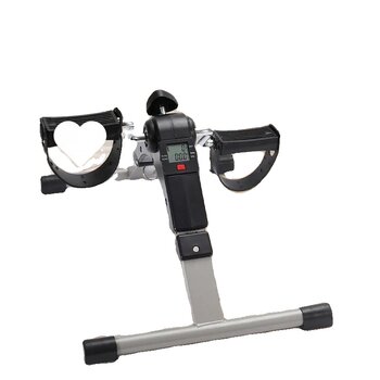 Foldable fitness pedal leg trainer for home use