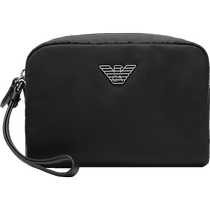 (Self-operated) EA Armani mens eagle logo decorative toiletry bag clutch bag cosmetic bag Y3H321 YVL7E
