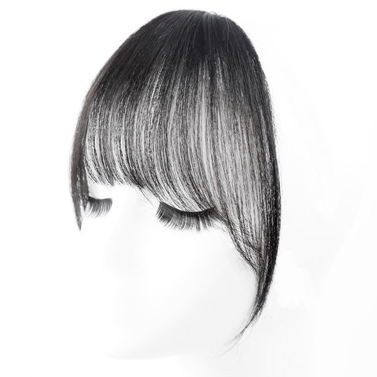 Do you know the full real hair style French air bangs with a sense of atmosphere?
