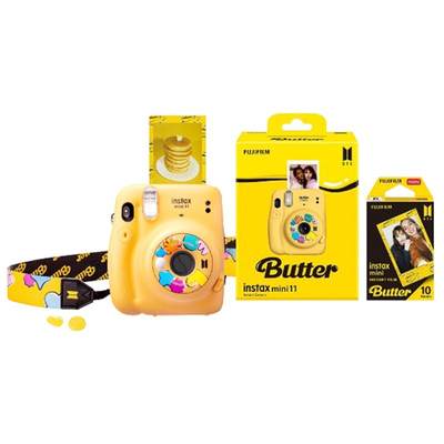 Fujifilm/Fuji one imaging mini11 camera BTS butter version Butter gift 10 photo papers