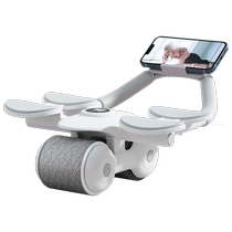 Abdominal wheel automatic rebound abdominal roll slim belly artifact elbow support abdominal muscle wheel home sports and fitness equipment